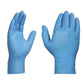 Ammex Professional Blue Nitrile Powder Free Exam Gloves, 3 mil