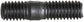 M6-1.00 x 7.5Mm x 5.5Mm x 9.5Mm Engine Stud Stud Class 8.8 Steel Plain 22.5Mm Overall Length D939