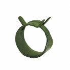 7/16 Inch Phosphate And Paint Heat Treated Spring Steel Band Green Spring Action Hose Clamp