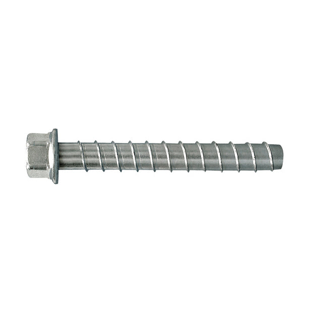 1/2 Inch x 4 Inch Zinc Plated Carbon Steel Titen HD Concrete and Masonry Screw Anchor