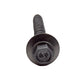 #10 x 3 Unslotted HI-Hex Washer Head Type 17 Screw w/SS Bonded Sealing Washer for Metal to Wood- Weather Coated