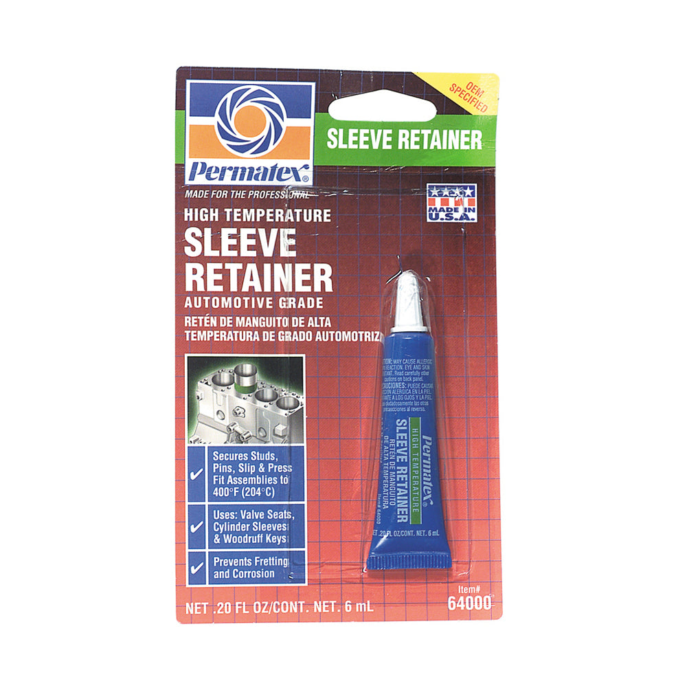 Permatex Green Sleeve Retainer - 6 Ml