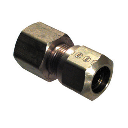 1/4 Tube X 1/4 Inch Brass Female Connector D.O.T Air Brake Fitting