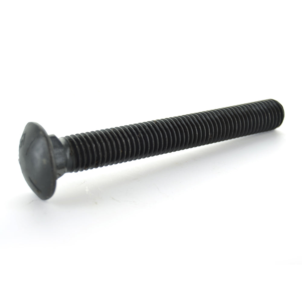 1/2-13 x 6 Inch Coarse Plain Grade 5 Round Head Carriage Bolt