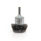 1-1/2 Inch x 0.020 Inch x 1/4 Inch Stem Mounted  Carbon Steel Circular Flared Stem Mounted Specialty Brush