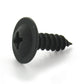 #8 x 1-1/2 Inch Black Oxide Alloy Steel Round Head Type-Ab Self-Tapping Sheet Metal Screw