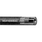13/32 Inch Id x 47/64 Inch Od Black With 2 Green Stripes Fiber Braid Cover Truck Hose - Sold Per Foot