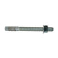 5/8" x 4-1/2" Strong-Bolt 2 Cracked Concrete Wedge Anchor Zinc Plated Carbon Steel