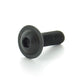 M5 x 0.8 x 12 Mm Coarse Black Oxide Class 10.9 Iso 7380-2 Button Flange Head Socket Cap Screw