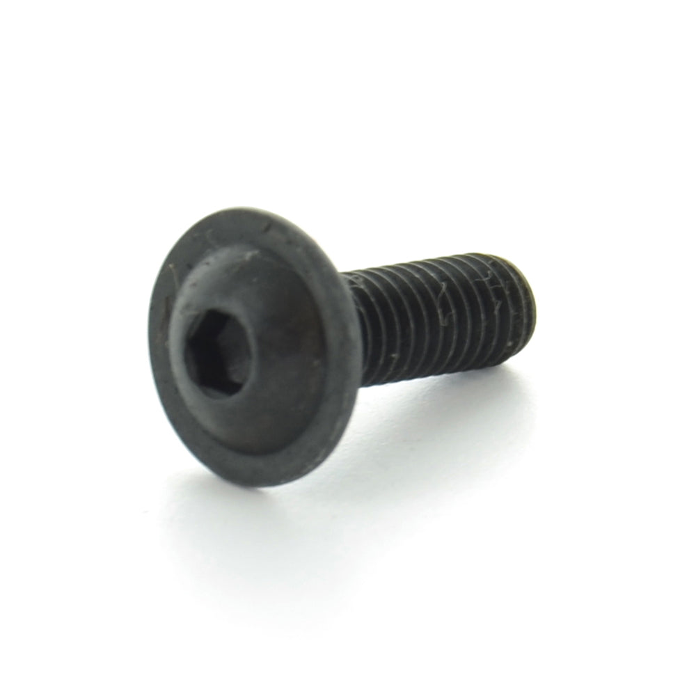 M6 x 1 x 35 Mm Coarse Black Oxide Class 10.9 Iso 7380-2 Button Flange Head Socket Cap Screw