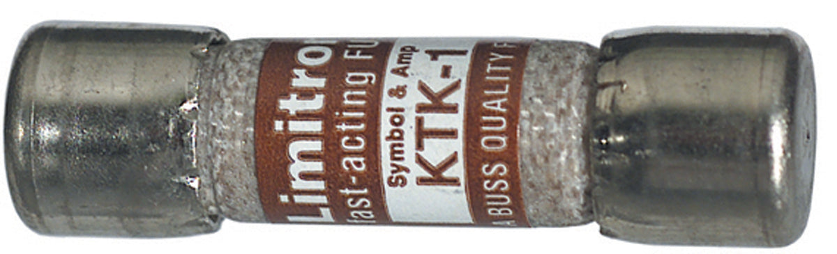 5 Amp Ktk Type 13/32 Inch x 1-1/2 Inch 600 Vac Fast Acting Supplementary Industrial Fuse