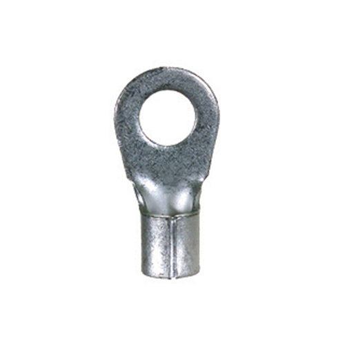 6 AWG 5/16 Inch Stud Tin Plated Copper Non-Insulated Versakrimp™ Female Ring Tongue Terminal