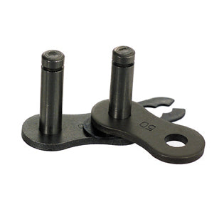 #35 3/8 Inch Pitch Single Strand Connecting Roller Chain Link With Open Clip