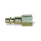 1/4 Inch Basic Size Industrial Interchange Coil Flow Plug Female 1/4 Inch NPT Brass