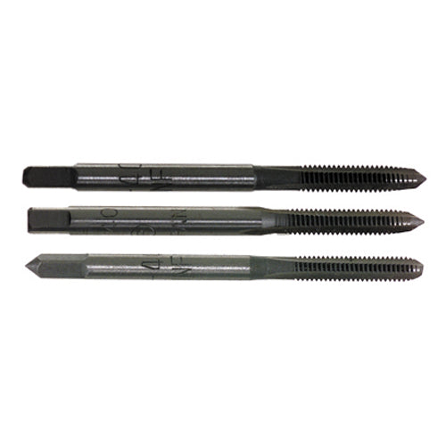 #12-24 Super Tough Carbon Steel 3 Pieces Tap Set
