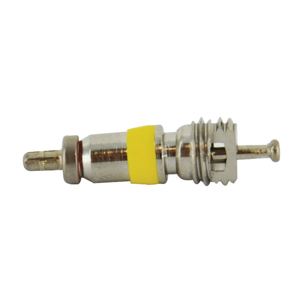 Yellow Nickel Plated TPMS High Temp Valve Core