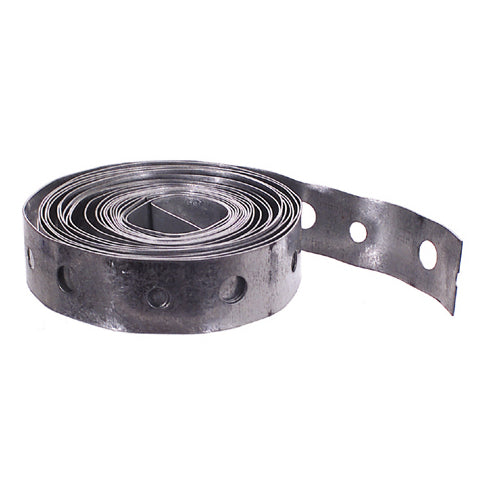 28 AWG 3/4 Inch X 50 Ft Galvanized Steel Metal Hanger Plumbers Strapping Tape