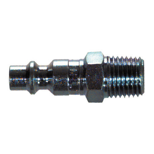 1/4 Inch Basic Size Industrial Interchange Plug Male 1/8 Inch NPT