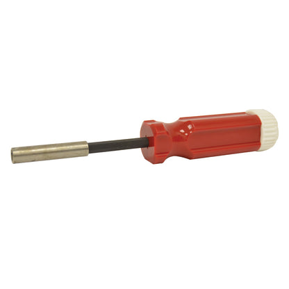 1/4 Inch Drive 1/4 Inch Hex Shank 8 Inch Length Stainless Shaft Storage Handle Magnetic Screwdriver