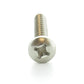 #12-11 x 2-1/2 Inch Plain 18-8 (A2) Stainless Steel Pan Head Type-A Self-Tapping Sheet Metal Screw