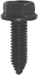 M6 x 1 x 20 mm Coarse Black Class 9.8 Starter Point Indented Hex Washer Head Body Bolt