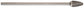 1/2 Inch Tree Radius End 1/4 Inch X 6 Inch Shank Sf-5L6 Premium Carbide Bur