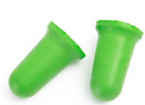 Uncorded Earplugs Green 200 Per Box