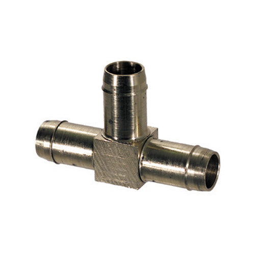 1/4 Inch X 1/8 Inch Tube X MPT CA360 Brass Mini-Barb Run Tee