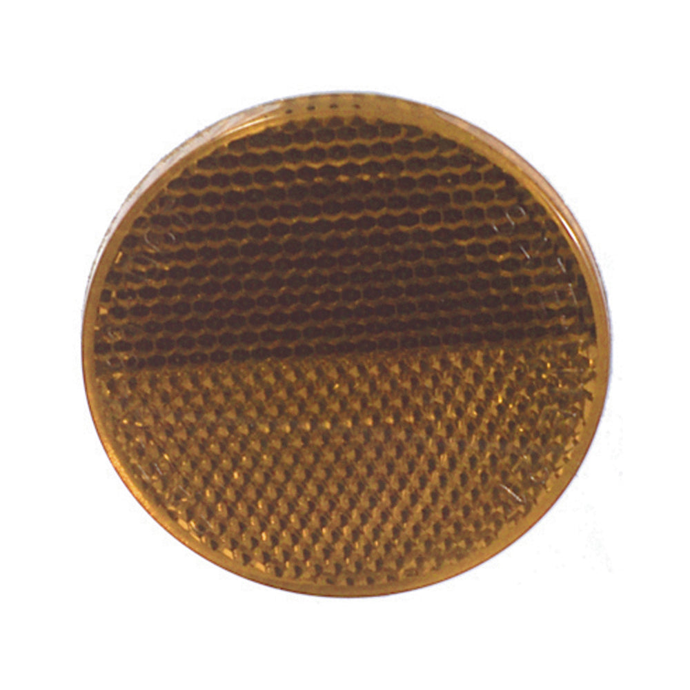 2-3/8 Inch Round Quick Mount Reflector Amber