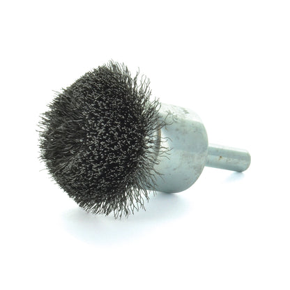 1-3/4 Inch X 0.0118 Inch X 1/4 Inch Stem Carbon Steel Crimped Wired Cup Brush