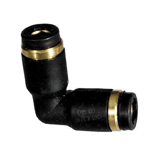 1/2 Inch Composite/Brass Legris D.O.T. Push-In Union Elbow