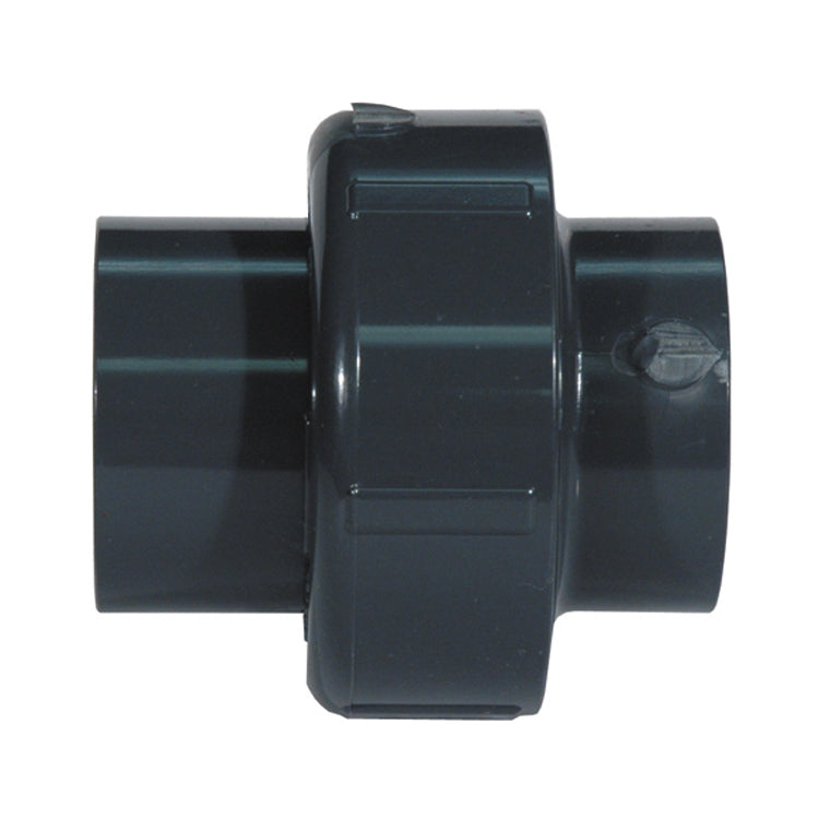 1 Inch Socket Sch 80 Dark Gray Pvc Old Style Union