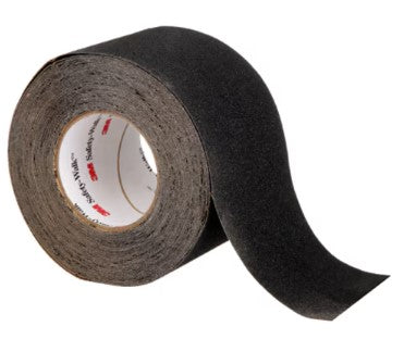 4 Inch x 60 ft Black Polymer Safety-Walk� Slip-Resistant General Purpose Tape