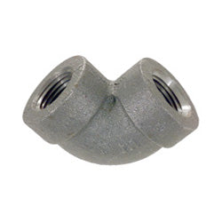 3/4 Inch Sch 80 Fnpt Black Malleable Iron 90 Degree Elbow