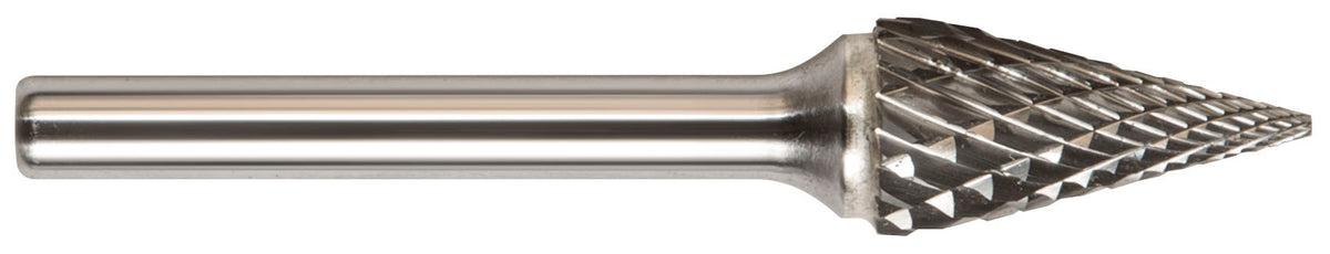 3/8 Inch Pointed Tree 1/4 Inch Shank Sg-3 Carbide Bur