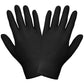 Global Glove Nitrile Powder-Free Industrial Black 3.5-Mil Disposable Gloves Small