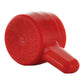 Black "L" Shaped Thumb Screw Knob - 1/4 Inch (11/16 Inch Diameter)