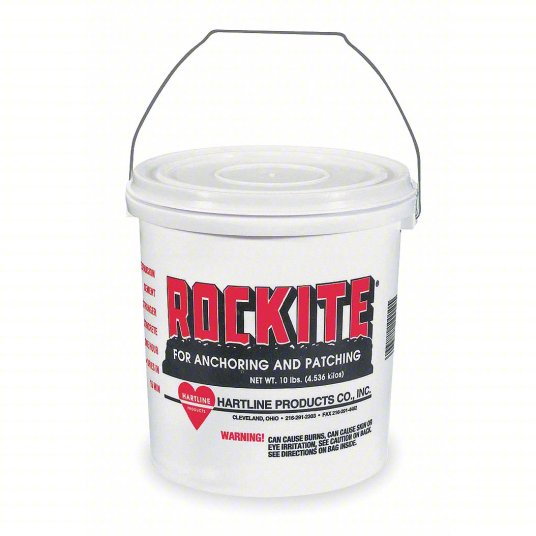 Rockite Cement - 10 Lb Container Pail