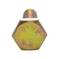 M12 x 1.75 x 45 mm Coarse Class 8.8 Yellow Zinc Steel Hex Head Cap Screw
