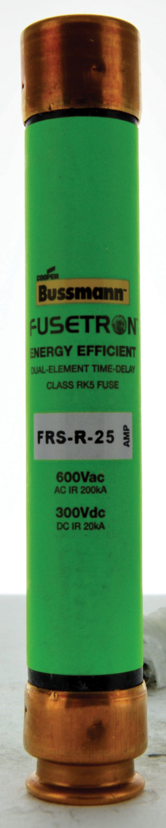 25 Amp FRS-R Type 600 Vac Dual Element Time Delay Industrial Fuse