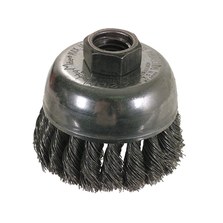 2-3/4 Inch x 0.020 Inch x 5/8-11 Steel Combitwist� Knotted Cup Brush