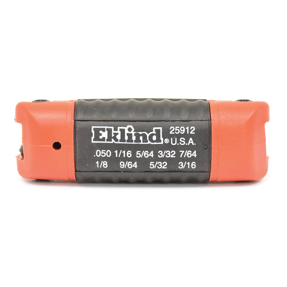 0.050 Inch To 3/16 Inch Ergo-Fold Regular End Hex Key Set