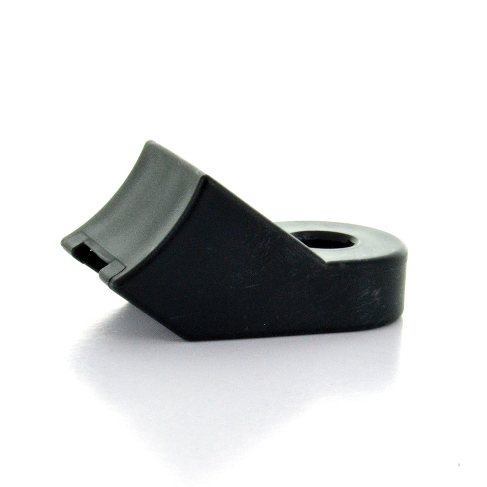 0.327 Wire Tie Heavy-Duty Screw Mount - Uv Black Nylon