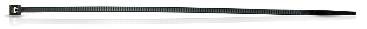 6 Inch X 0.10 Inch Cable Tie Black - 100 Per Pack