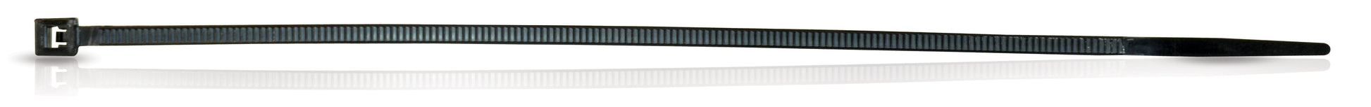 6 Inch X 0.10 Inch Cable Tie Black - 100 Per Pack