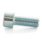 M5 x 0.8 x 14 Mm Coarse Clear Zinc Alloy Steel Socket Cap Screw