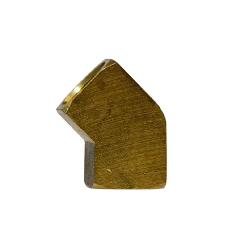 1/2 Inch Brass Pipe 45 Degree Female Elbow