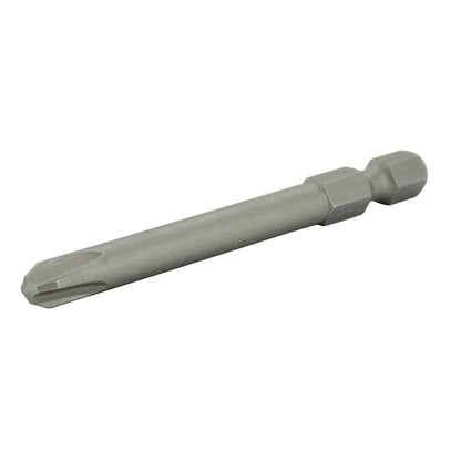Phillips® Drive 1/4 Inch Hex Shank #3 Tip 2-3/4 Inch Length Steel Power Bit