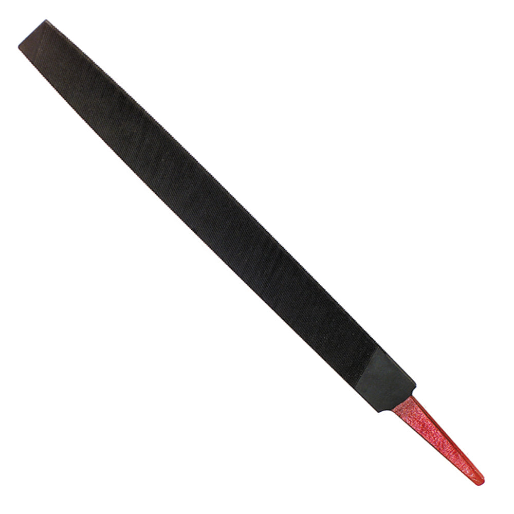 19/32 Inch X 6 Inch Bastard Cut Black Oxide Steel Rectangular Black Maxi Sharp® Mill File
