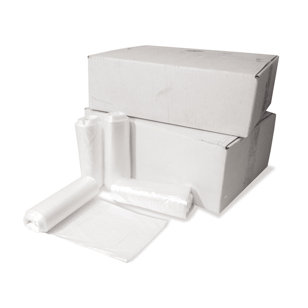 43X48 High Density Can Liner 16 Microns 55 Gallons Natural 200 Per Case